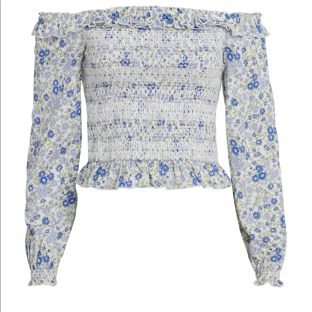 Intermix Dolly Off Shoulder Top Small SOLD OUT